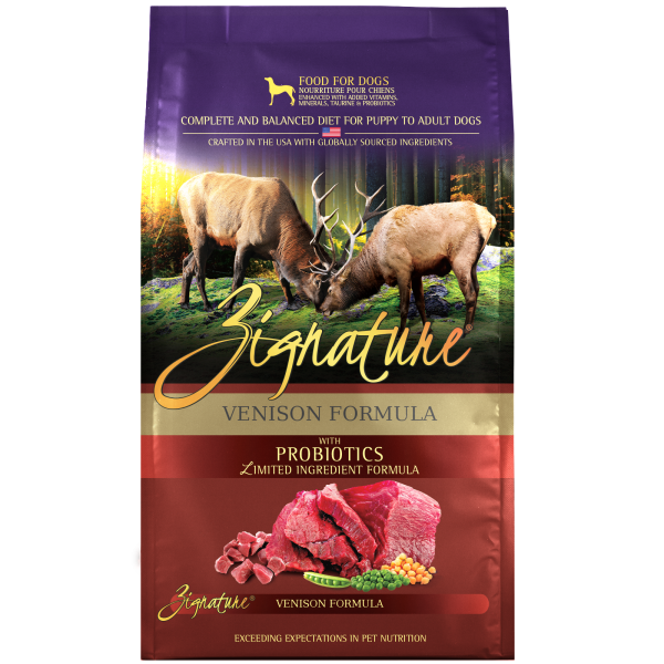 Zignature Dry Dog Food Venison Online