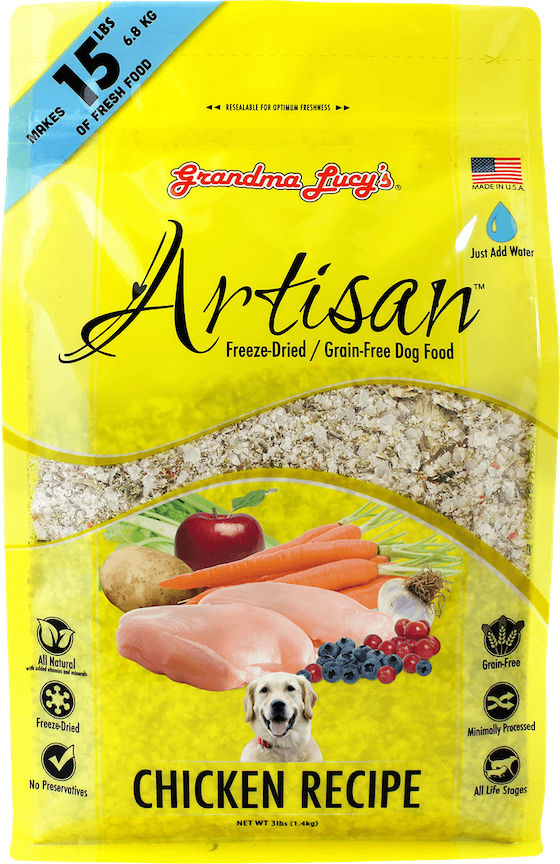 Grandma Lucy s Freeze Dried Dog Food Artisan Chicken Recipe Online now