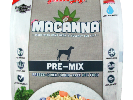 Grandma Lucys Freeze Dried Dog Food Macanna Pre Mix 3lb Discount