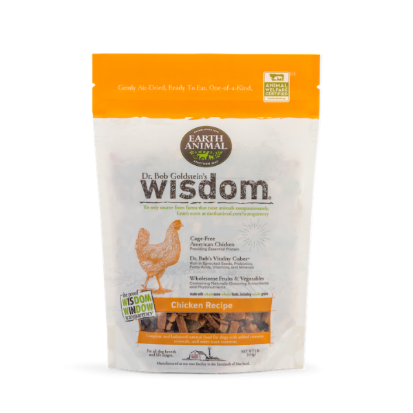 Earth Animal Wisdom Original 3 Part Chicken Dog Food Online