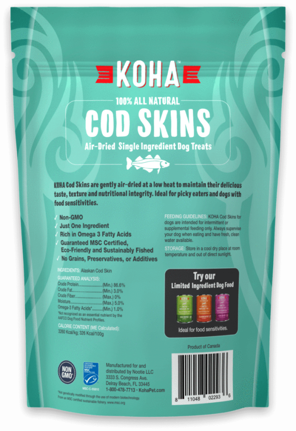 Koha Air Dried Cod Skins 2.5oz Cheap