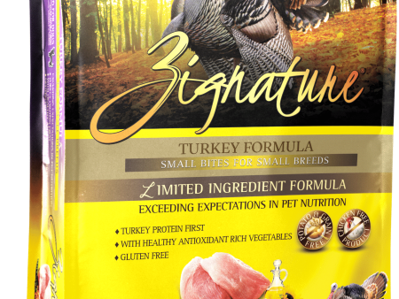 Zignature Dry Dog Food Small Bites Turkey For Discount