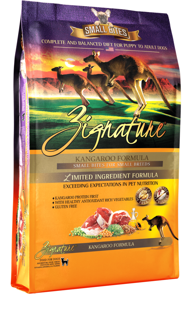 Zignature Dry Dog Food Small Bites Kangaroo Online now