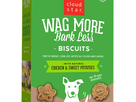 Cloud Star Wag More Chicken & Sweet Potato Biscuits 14oz Online