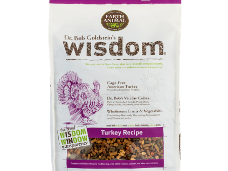 Earth Animal Wisdom Original 3 Part Turkey Dog Food Hot on Sale