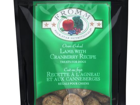 Fromm Lamb & Cranberry Treats 8oz Online Hot Sale