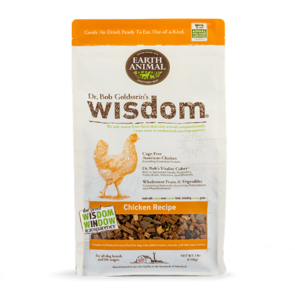 Earth Animal Wisdom Original 3 Part Chicken Dog Food Online