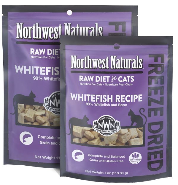 Northwest Naturals Freeze Dried Cat Food Whitefish For Discount