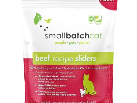 SmallBatch Cat Raw Beef Sliders 3lb For Cheap