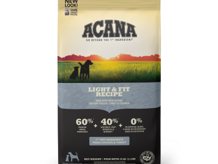 Acana Dry Dog Food Light & Fit Hot on Sale