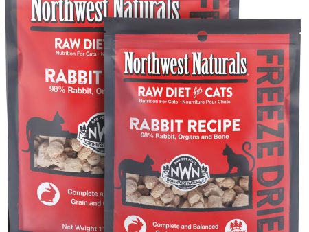 Northwest Naturals Freeze Dried Cat Food Rabbit on Sale