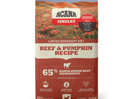 Acana Dry Dog Food Singles Beef & Pumpkin Fashion