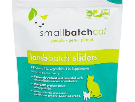 SmallBatch Cat Raw Lamb Sliders 3lb For Discount