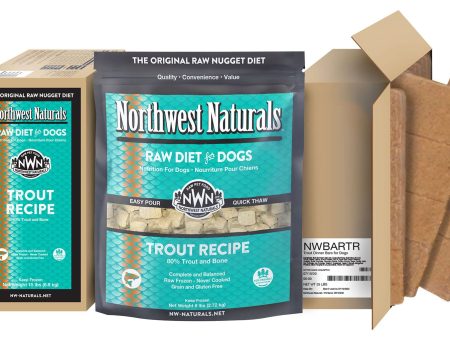 Northwest Naturals Raw Trout Nuggets 6lb Fashion