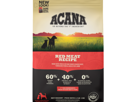 Acana Dry Dog Food Red Meat Online Hot Sale