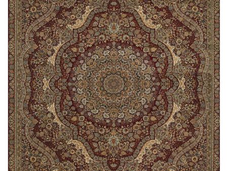 Oriental Weavers MASTERPIECE 8022R Red Gold Traditional Machinemade Rug Discount