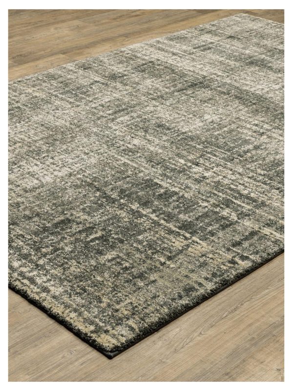 Oriental Weavers ASTOR 2541M Charcoal Beige Casual Machinemade Rug Discount