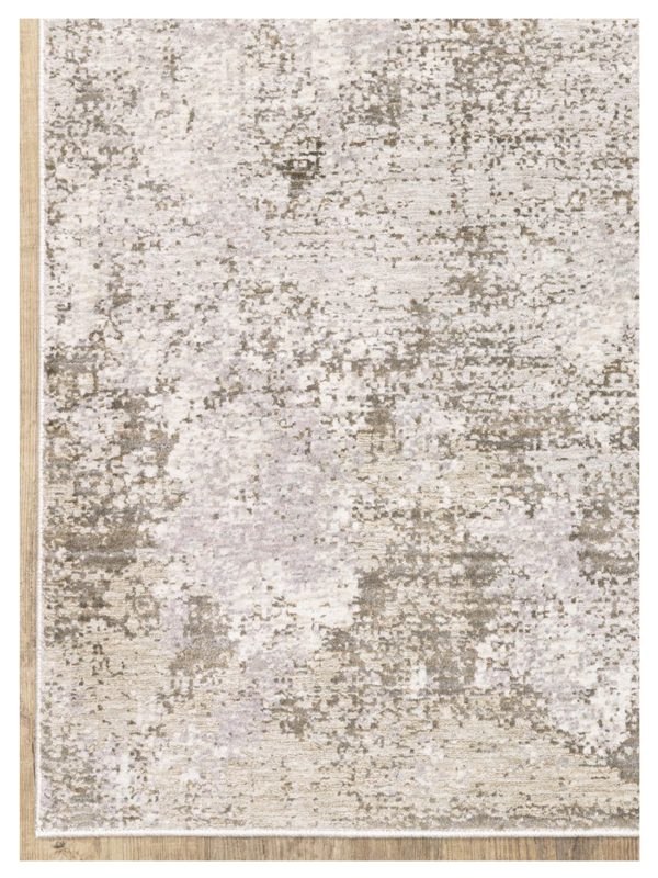 Oriental Weavers NEBULOUS 050J9 Ivory Beige Contemporary Machinemade Rug Fashion