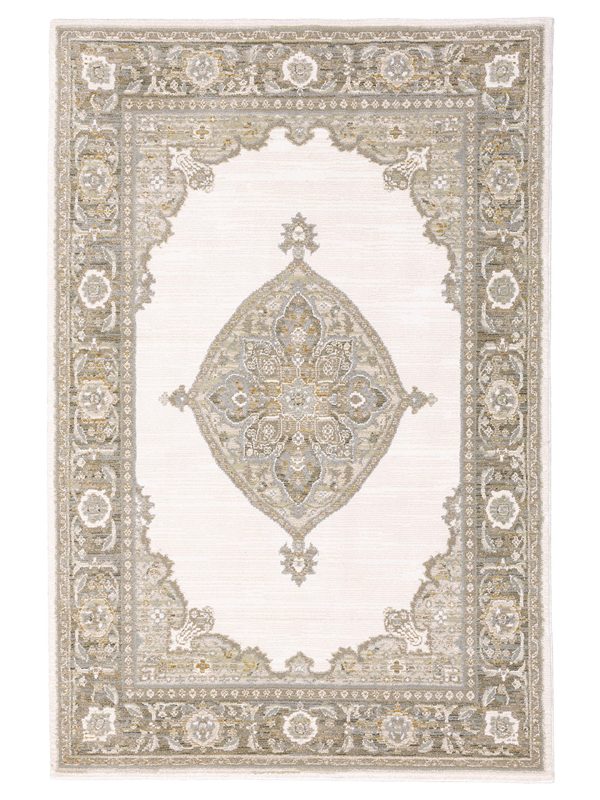 Oriental Weavers ANDORRA 7939D Beige Ivory Traditional Machinemade Rug Hot on Sale