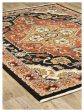 Oriental Weavers LILIHAN 4929A Black Red Traditional Machinemade Rug Online