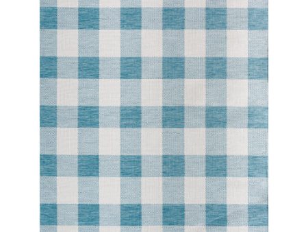 Surya Barbados BBD-2308 Pale Blue Coastal Machine Woven Rug For Discount