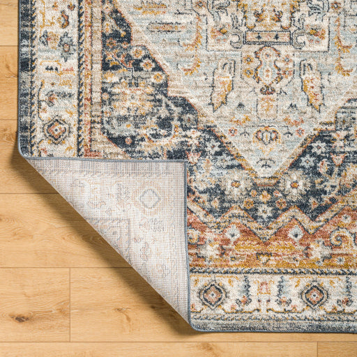 Surya Beckham BCM-2301 Charcoal Traditional Machine Woven Rug Online now