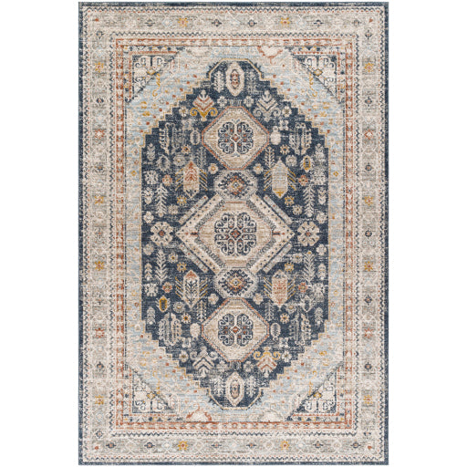 Surya Beckham BCM-2320 Charcoal Traditional Machine Woven Rug Discount