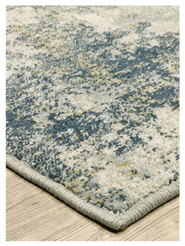 Oriental Weavers BRANSON BR12A Beige Blue Contemporary Machinemade Rug Online