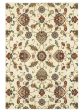 Oriental Weavers KASHAN 9946W Ivory Multi Casual Machinemade Rug Online Hot Sale