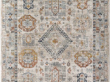 Surya Beckham BCM-2313 Off-White Global Machine Woven Rug For Discount