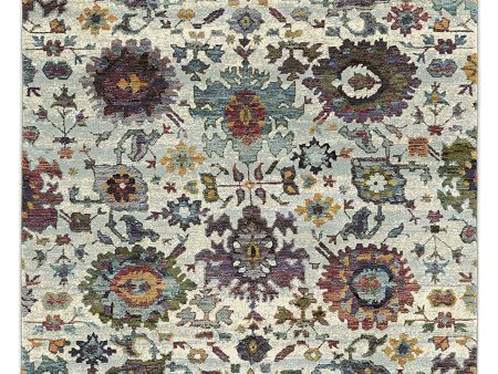 Oriental Weavers ANDORRA 7129A Stone Multi Casual Machinemade Rug Discount