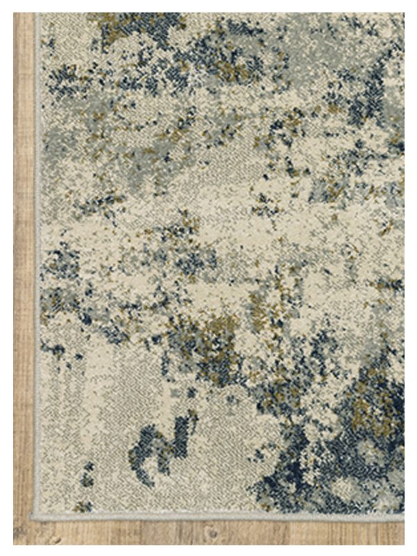 Oriental Weavers BRANSON BR12A Beige Blue Contemporary Machinemade Rug Online