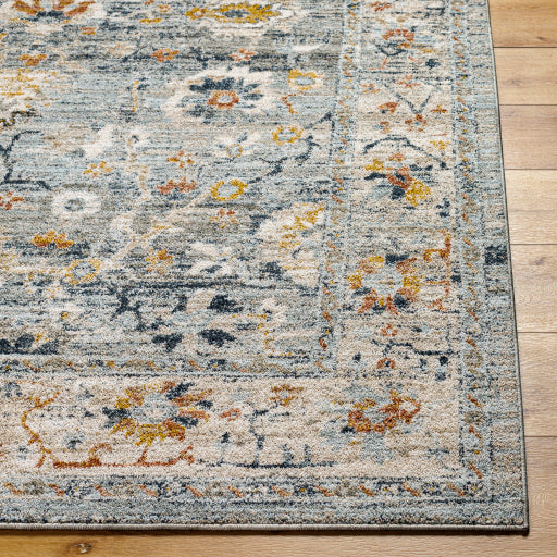 Surya Beckham BCM-2308 Medium Gray Traditional Machine Woven Rug Online now