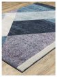 Oriental Weavers STRADA STR08 Blue Purple Contemporary Machinemade Rug Sale