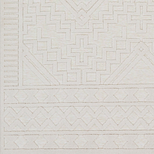 Surya Greenwich GWC-2303 Beige Global Machine Woven Rug For Discount