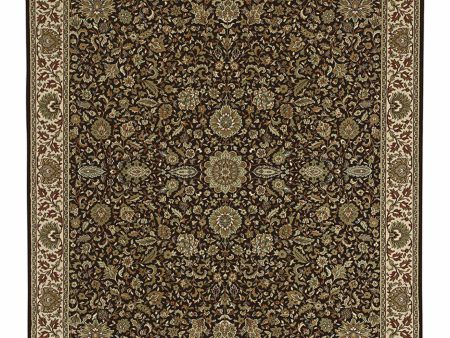 Oriental Weavers ARIANA 172D2 Brown Ivory Traditional Machinemade Rug Supply