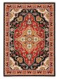 Oriental Weavers LILIHAN 4929A Black Red Traditional Machinemade Rug Online