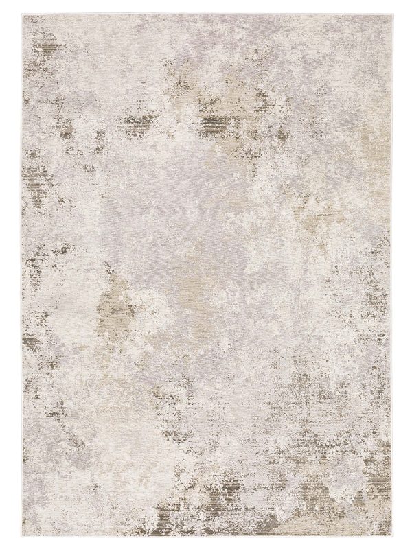 Oriental Weavers NEBULOUS 050J9 Ivory Beige Contemporary Machinemade Rug Fashion