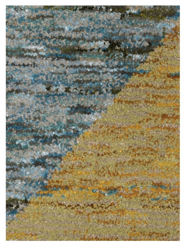 Oriental Weavers STRADA STR09 Gold Blue Contemporary Machinemade Rug Online