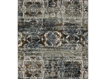 Oriental Weavers Gemini 2060V Charcoal Multi Casual Power-Loomed Rug Supply