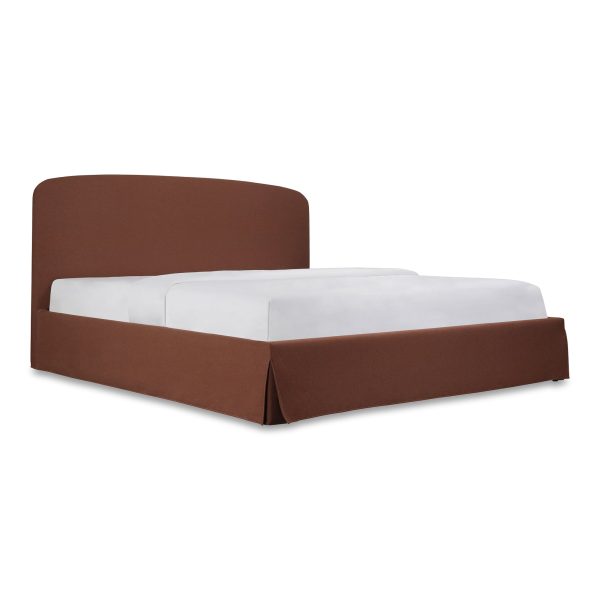 Moes Home Beds JOAN Brown  Contemporary Furniture Online Sale