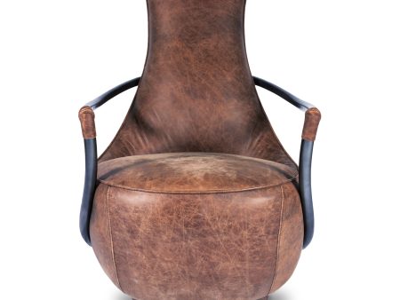 Moes Home Accent Chairs Carlisle Brown  Contemporary Furniture Fashion