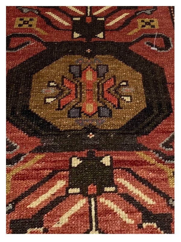 Artisan Angelina  Rose Brown Vintage Knotted Rug Online