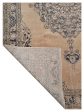 Artisan Angelina  Lt.Coral Blue Vintage Knotted Rug Online Sale