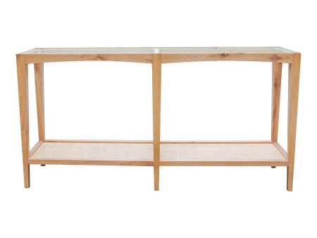 Moes Home Console Tables Harrington Natural  Rustic Furniture Supply