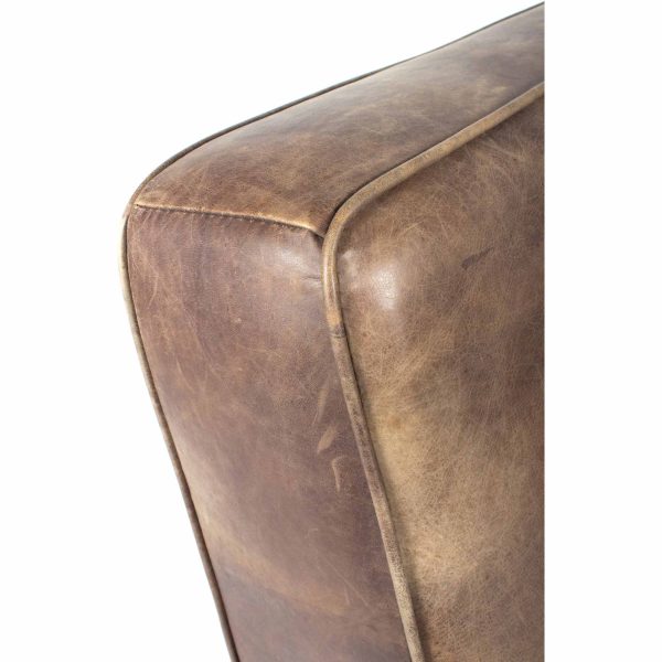 Moes Home Accent Chairs PERTH Brown  Industrial Furniture Online Sale