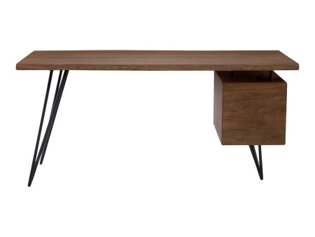 Moes Home Desks Nailed Brown  Industrial Furniture Hot on Sale