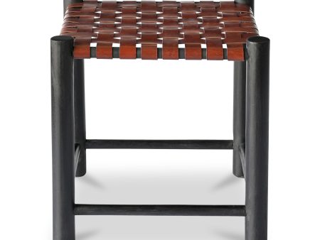 Moes Home Accent Stools Selby Red  Rustic Furniture Supply