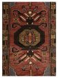 Artisan Angelina  Rose Brown Vintage Knotted Rug Online