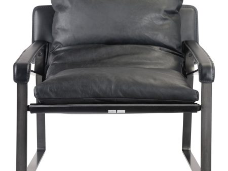 Moes Home Accent Chairs Connor Black  Modern Furniture For Discount